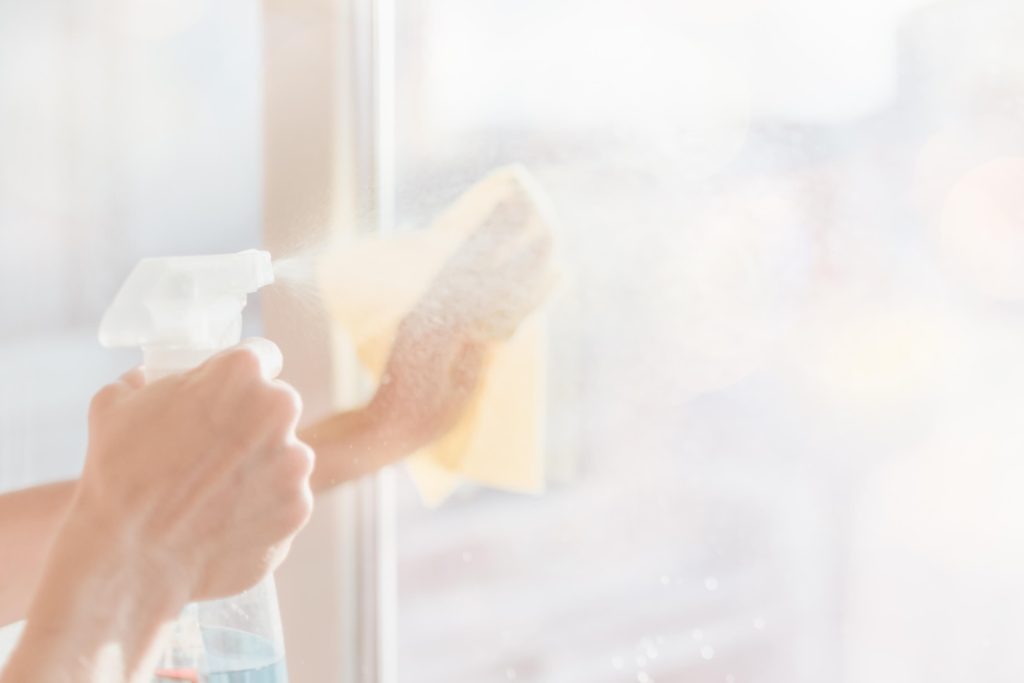 Scottsdale, Arizona window cleaning by Spotless Window Squad using heat-resistant cleaning methods