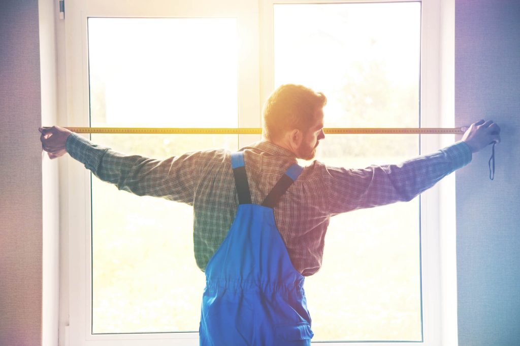 Spotless Window Squad repairing and cleaning window screens in Gilbert Arizona
